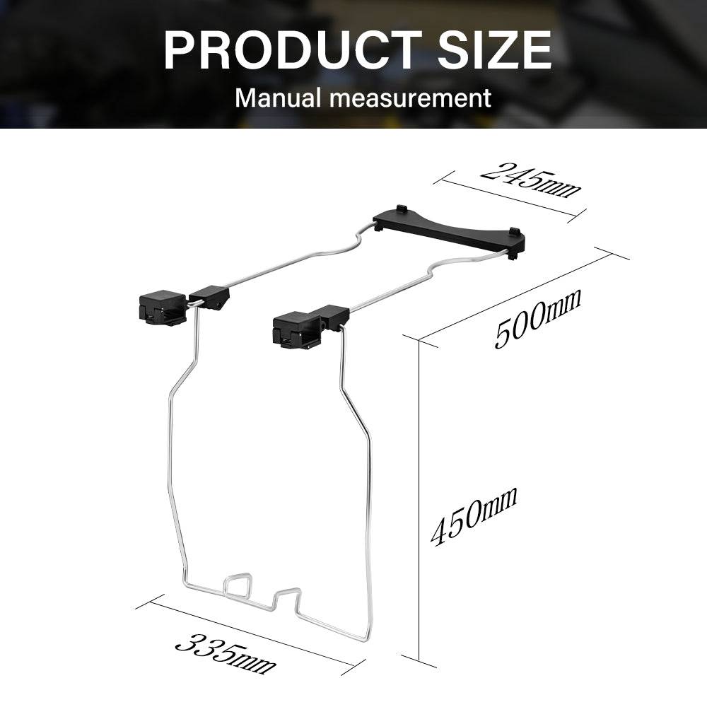 Teeno - Stabilisateur d'échelle, stabilité triangulaire, propriétés anti-balancement, accessoire d'échelle, empêche la flexion, convient aux marches de 40 cm - Image 5