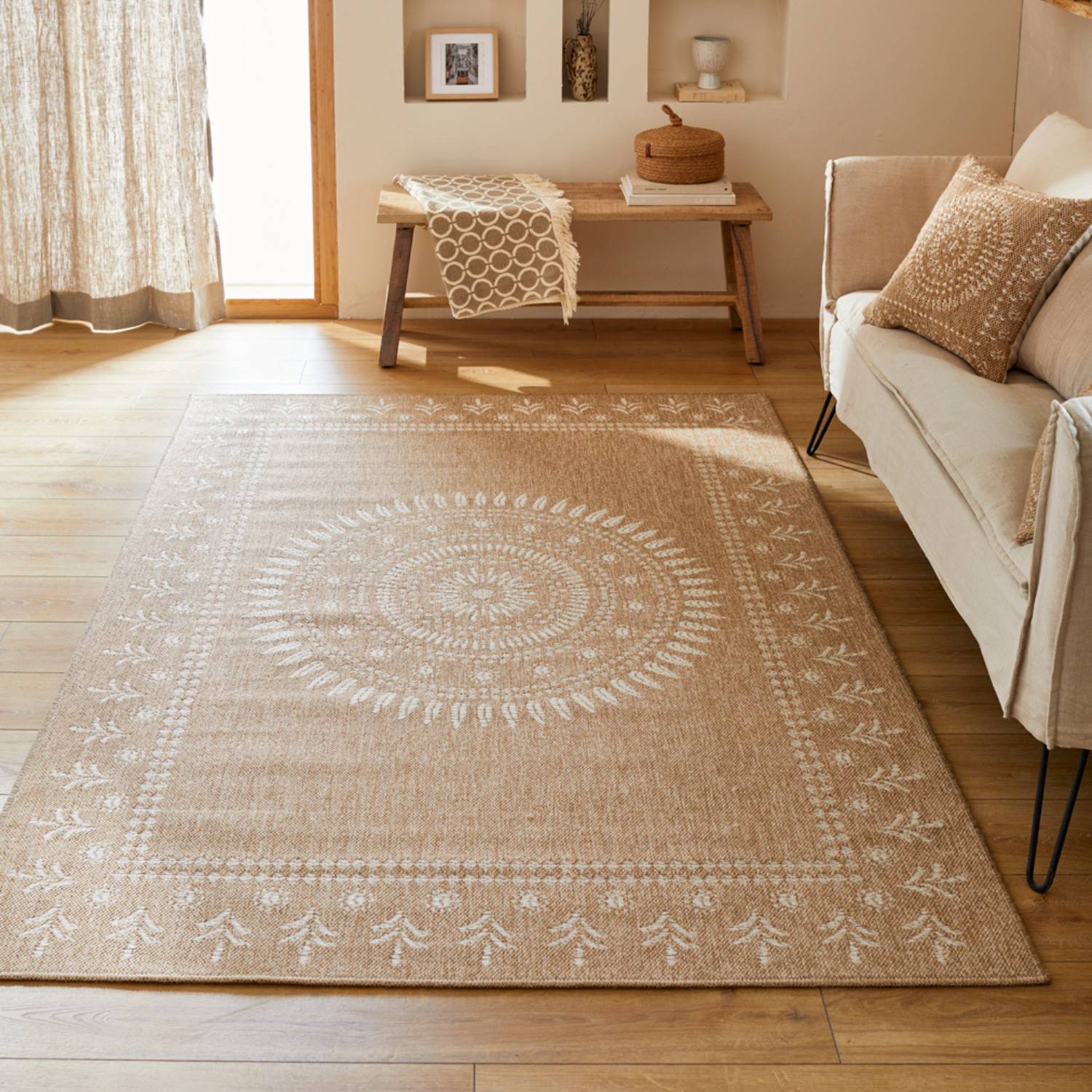 Autre - Tapis intérieur et extérieur naturel 200x290cm - Image 3