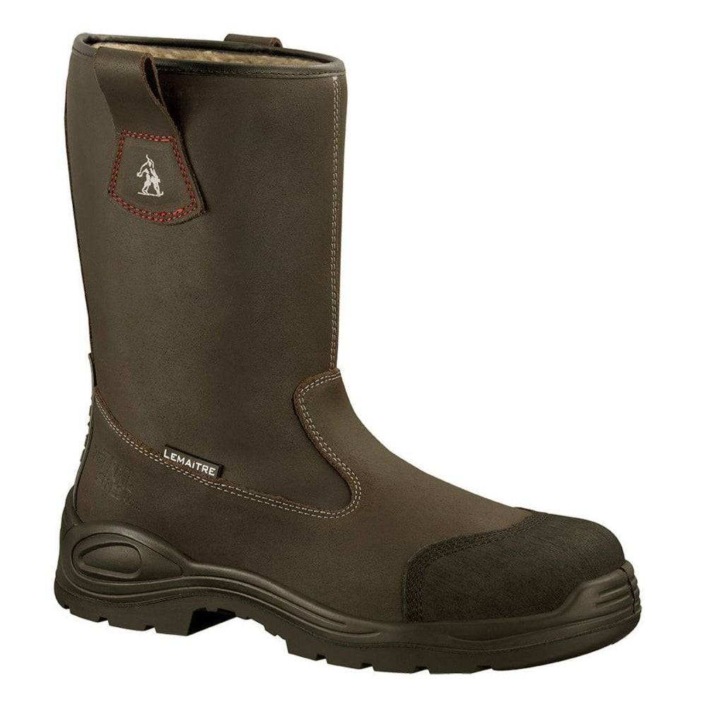 Lemaitre - Bottes de sécurité fourrées Lemaitre Transalp S3 Marron 46 - Image 1