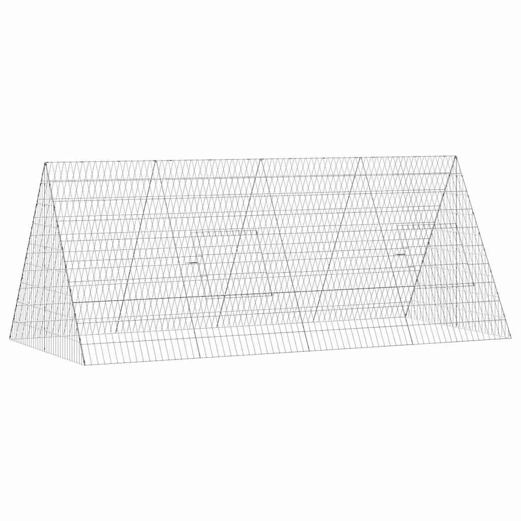 Extension Poulailler Acier Durable Protection Renard Extérieur 215cm - ComfortXL Outdoor Living - Image 2