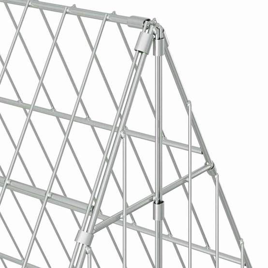 Extension Poulailler Acier Durable Protection Renard Extérieur 215cm - ComfortXL Outdoor Living - Image 8
