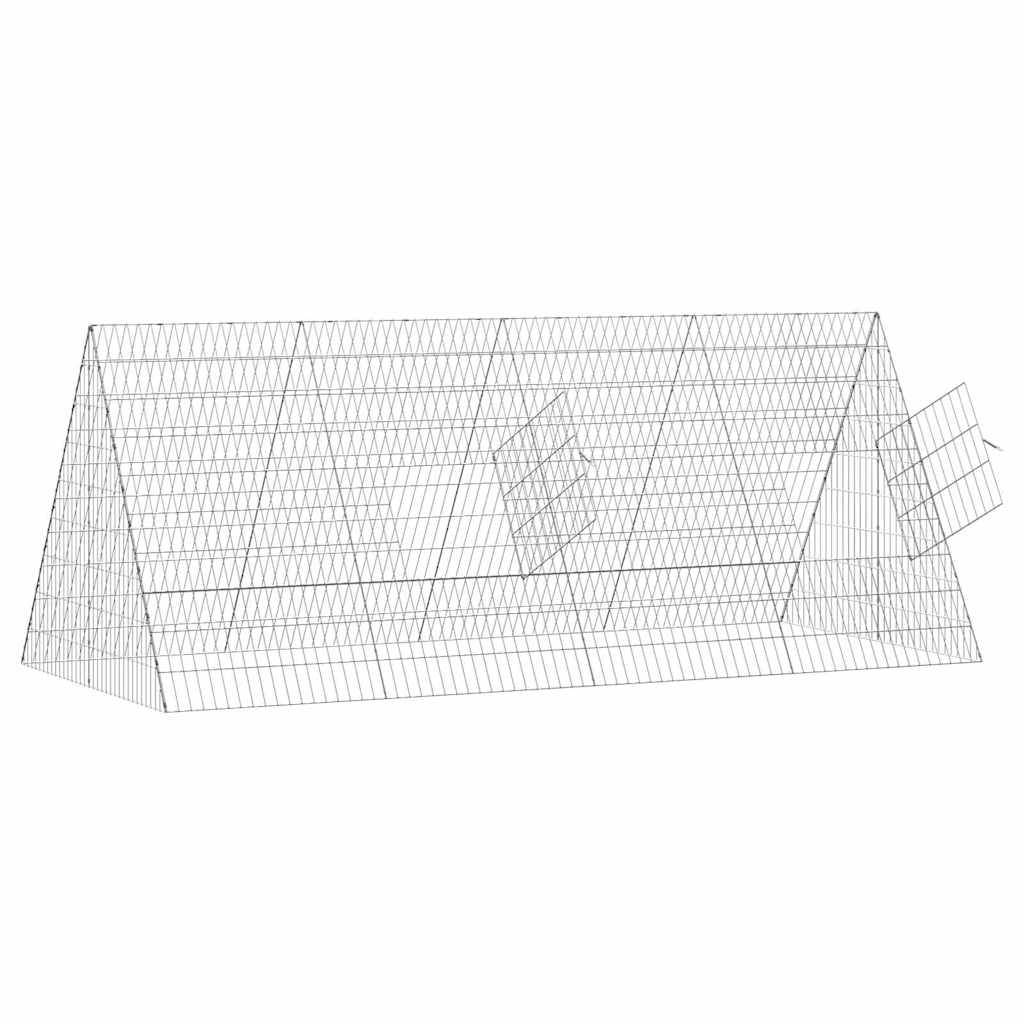 Extension Poulailler Acier Durable Protection Renard Extérieur 215cm - ComfortXL Outdoor Living - Image 5