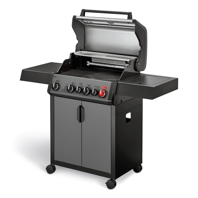 Barbecue gaz Hyde 4 – ENDERS BY FAVEX – TURBO ZONE™ 800 °C – Brûleur arrière & latéral – SWITCH GRID™ – Jusqu'à 14 convives - Image 4