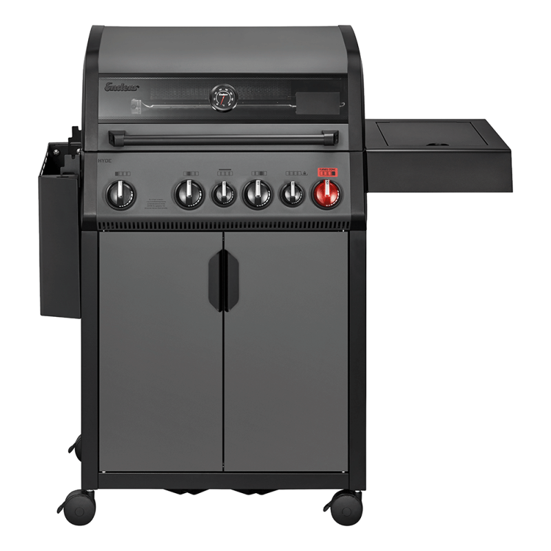 Barbecue gaz Hyde 4 – ENDERS BY FAVEX – TURBO ZONE™ 800 °C – Brûleur arrière & latéral – SWITCH GRID™ – Jusqu'à 14 convives - Image 8