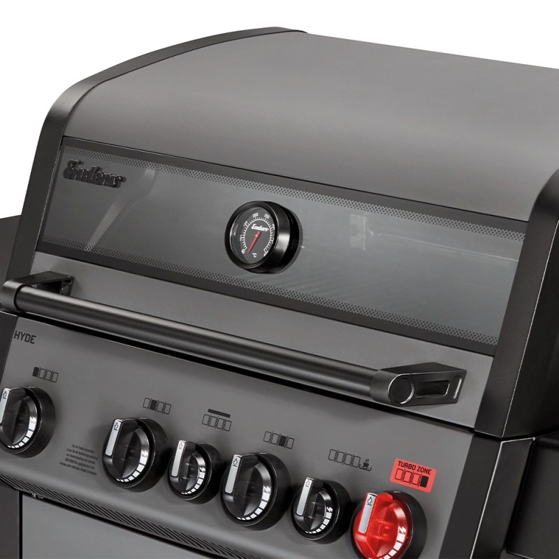 Barbecue gaz Hyde 4 – ENDERS BY FAVEX – TURBO ZONE™ 800 °C – Brûleur arrière & latéral – SWITCH GRID™ – Jusqu'à 14 convives - Image 7