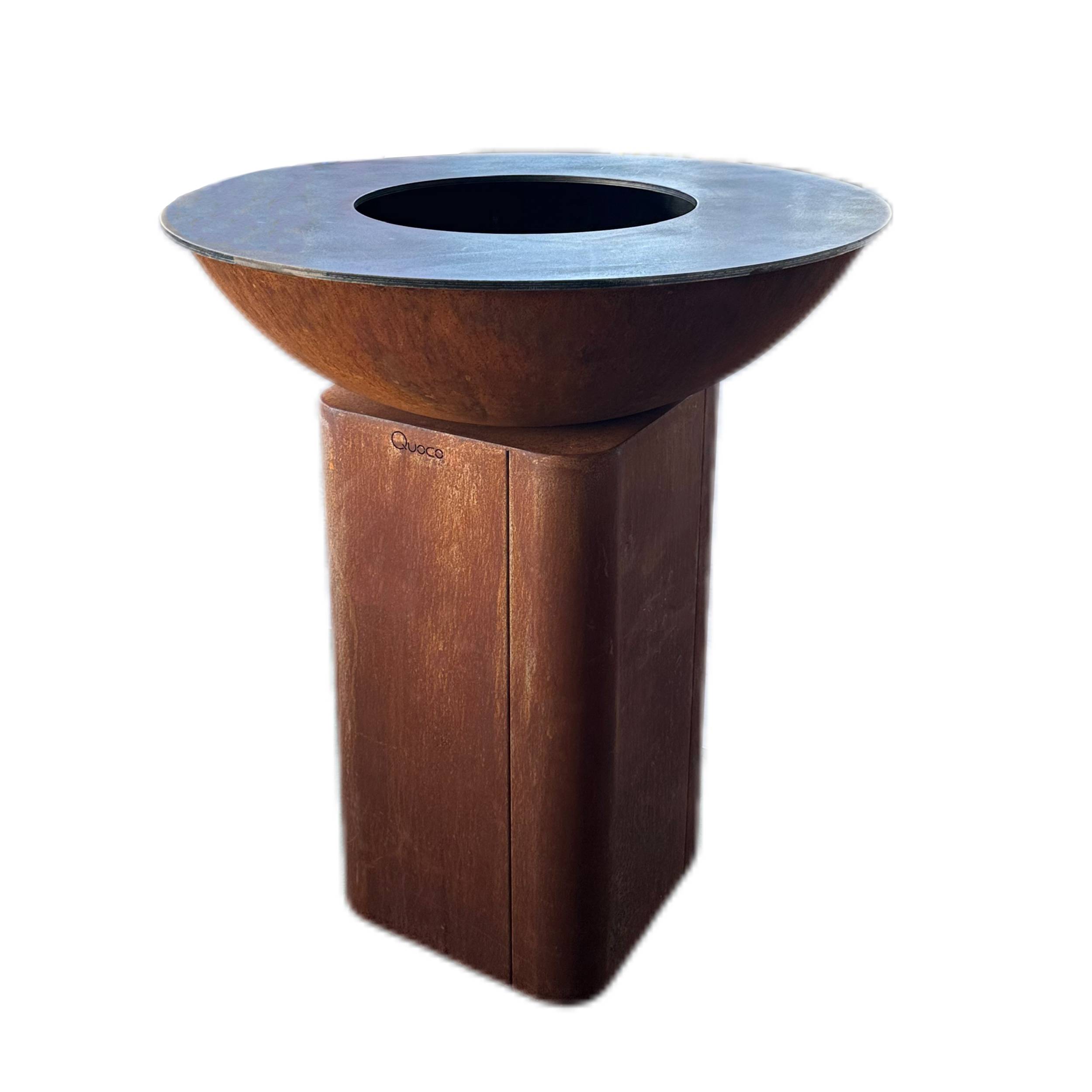 Brasero Curvo Small Corten Ø72- Quoco - Image 1