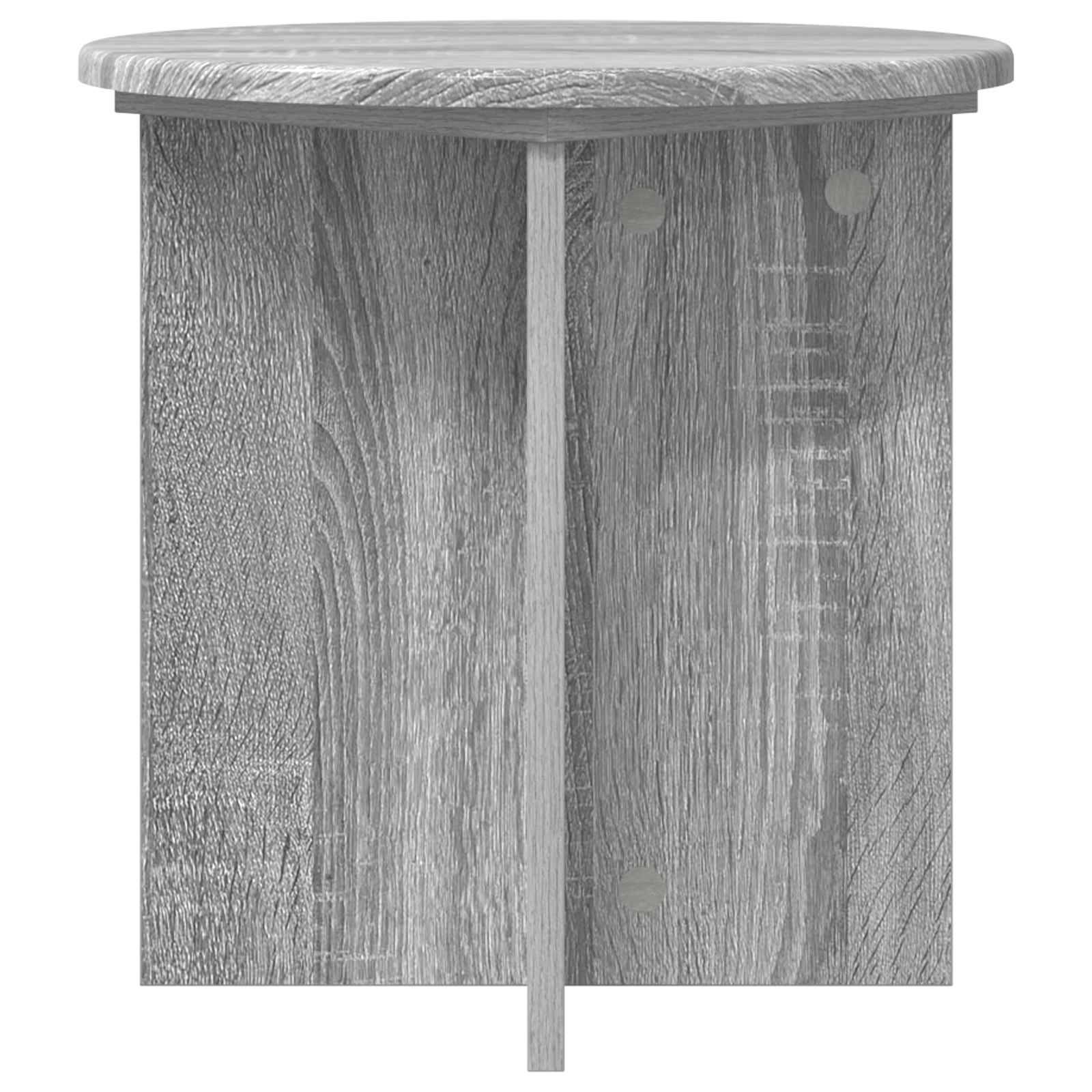 Vidaxl - Support de Plante 2 pcs Sonoma gris 40 x 40 x 40 cm vidaXL 899732 - Image 8