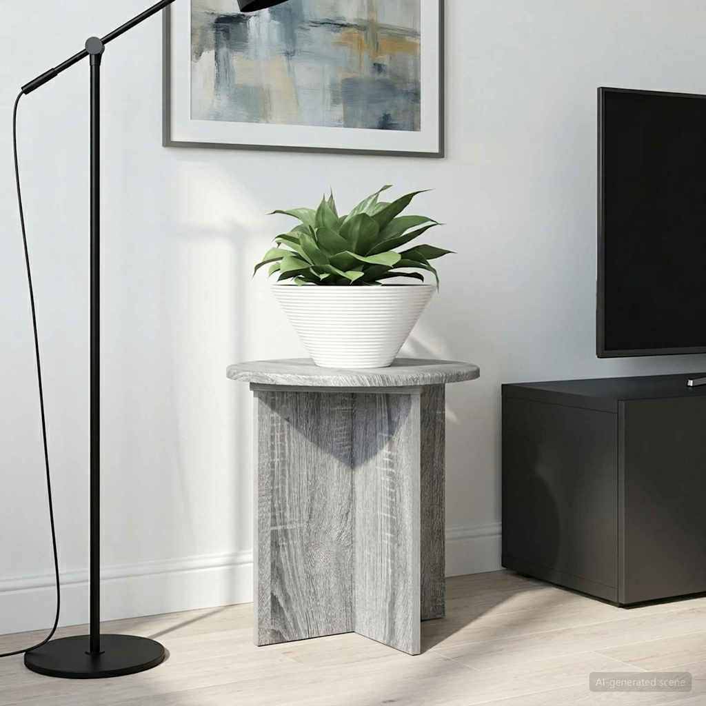 Vidaxl - Support de Plante 2 pcs Sonoma gris 40 x 40 x 40 cm vidaXL 899732 - Image 5