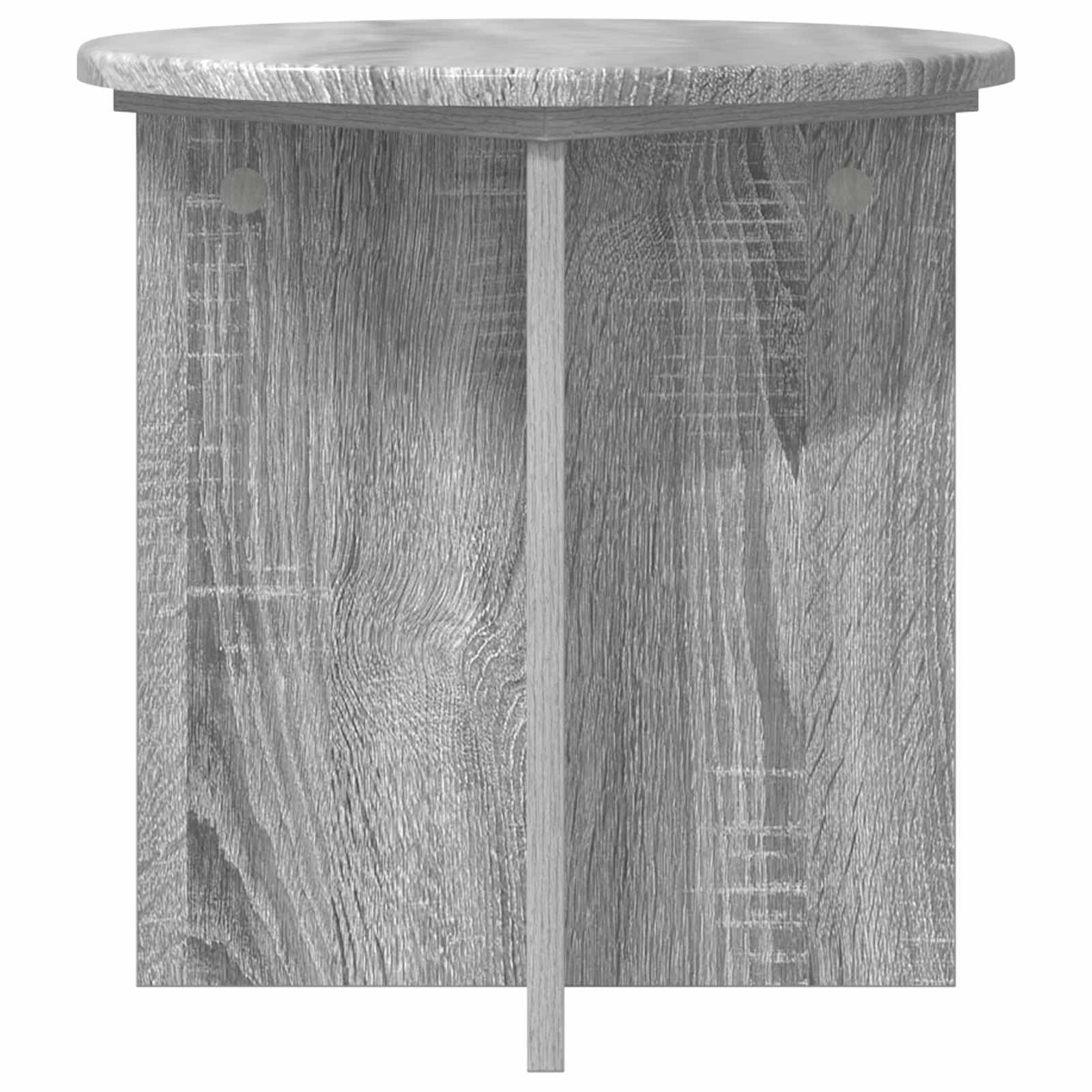 Vidaxl - Support de Plante 2 pcs Sonoma gris 40 x 40 x 40 cm vidaXL 899732 - Image 7