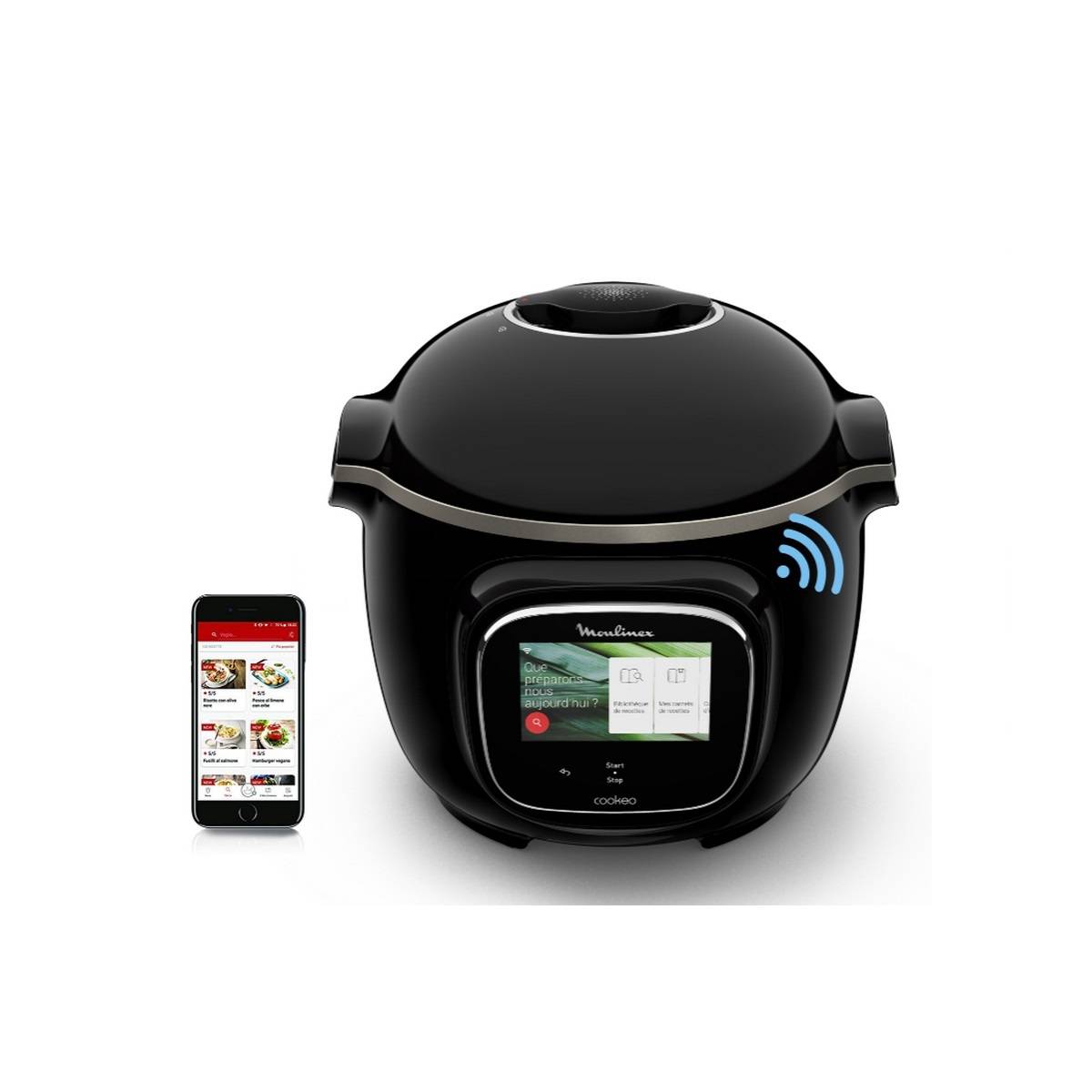 Moulinex - Multicuiseur 1600w noir CE902800 Moulinex