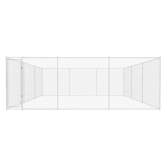 Vidaxl - Chenil extérieur pour chiens Acier galvanisé 570x570x185 cm vidaXL 145034 - Image 2