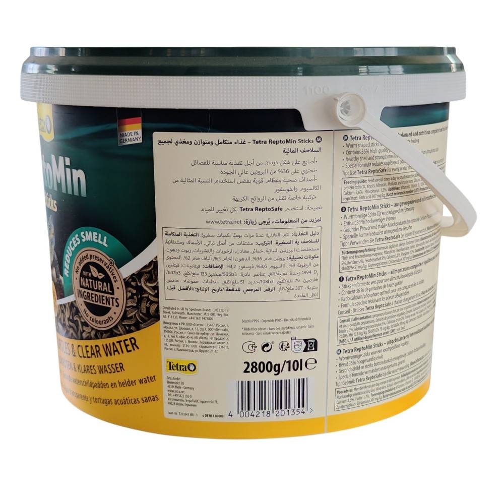 Tetra - ReptoMin sticks, 2.8 kg -10 litres aliment complet pour tortues aquatiques - Image 7