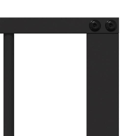 ComfortXL - Enclos pour chien acier galvanisé intérieur parc modulable noir 80x80cm - ComfortXL Outdoor Living - Image 7