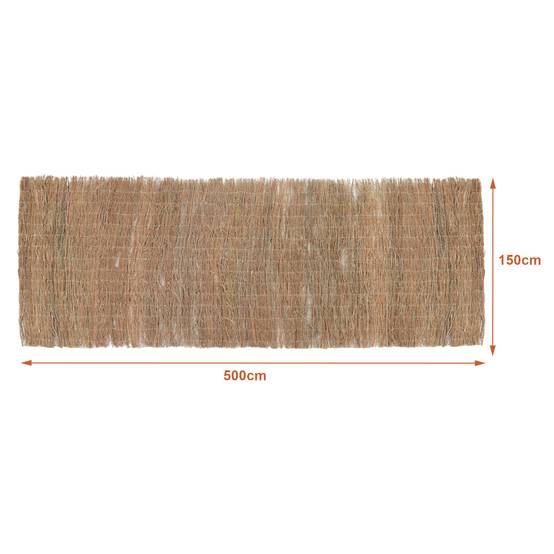Casa.Pro - Brise-vue en brande de bruyère Brielle 1,5 kg / m² 500 x 150 cm naturel casa.pro - Image 3