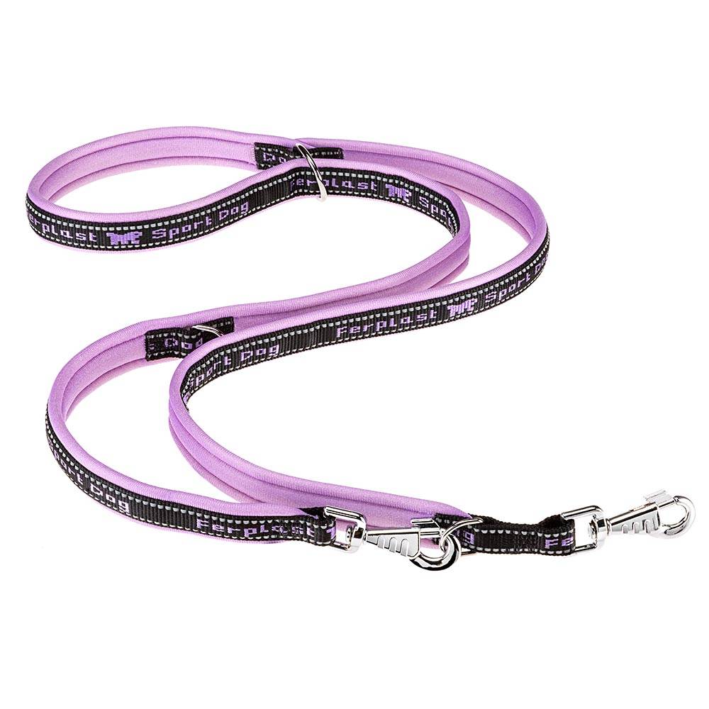 Ferplast - Ferplast Laisse chien SPORT DOG, Laisse de dressage pour chien taille moyenne, Poignée rembourrée, Mousqueton en métal, Coutures réfléchissantes, - Image 1