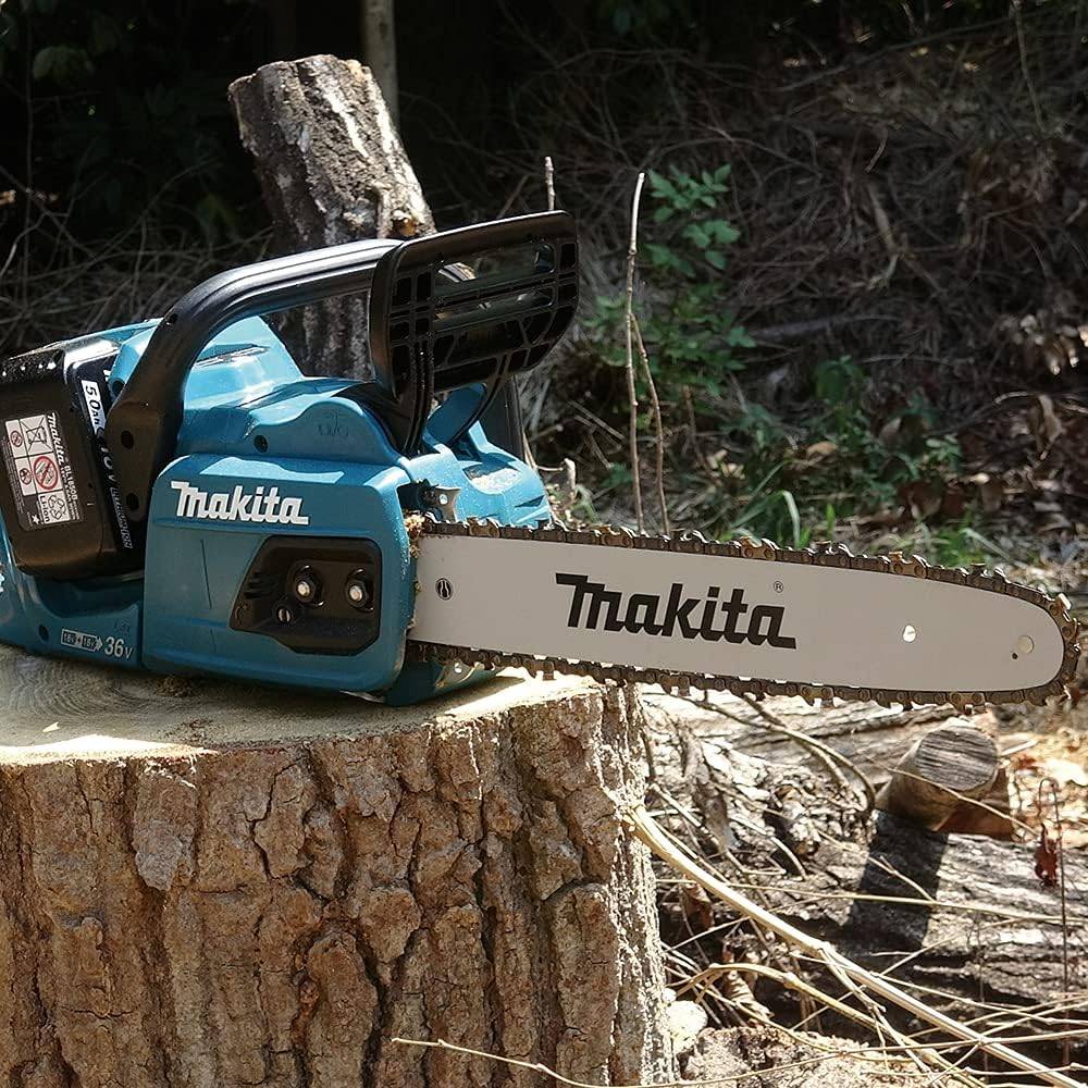 Tronçonneuse 36 V (2 x 18 V Li-Ion) 35 cm - MAKITA - Sans batterie, ni chargeur - DUC355Z - Image 7