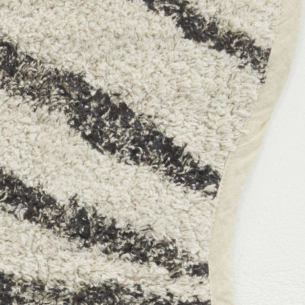 Aubry Gaspard - Tapis en coton Zèbre - Image 3