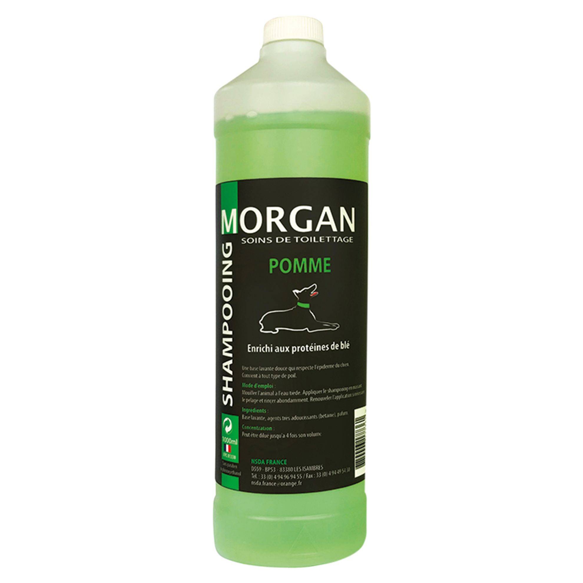 Shampoing protéiné Pomme Morgan : 1L MORGAN
