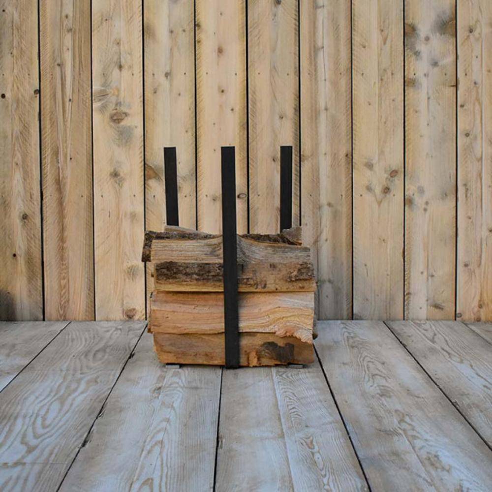 Équerre range bûches Forge de Rodez 1 m - Image 2