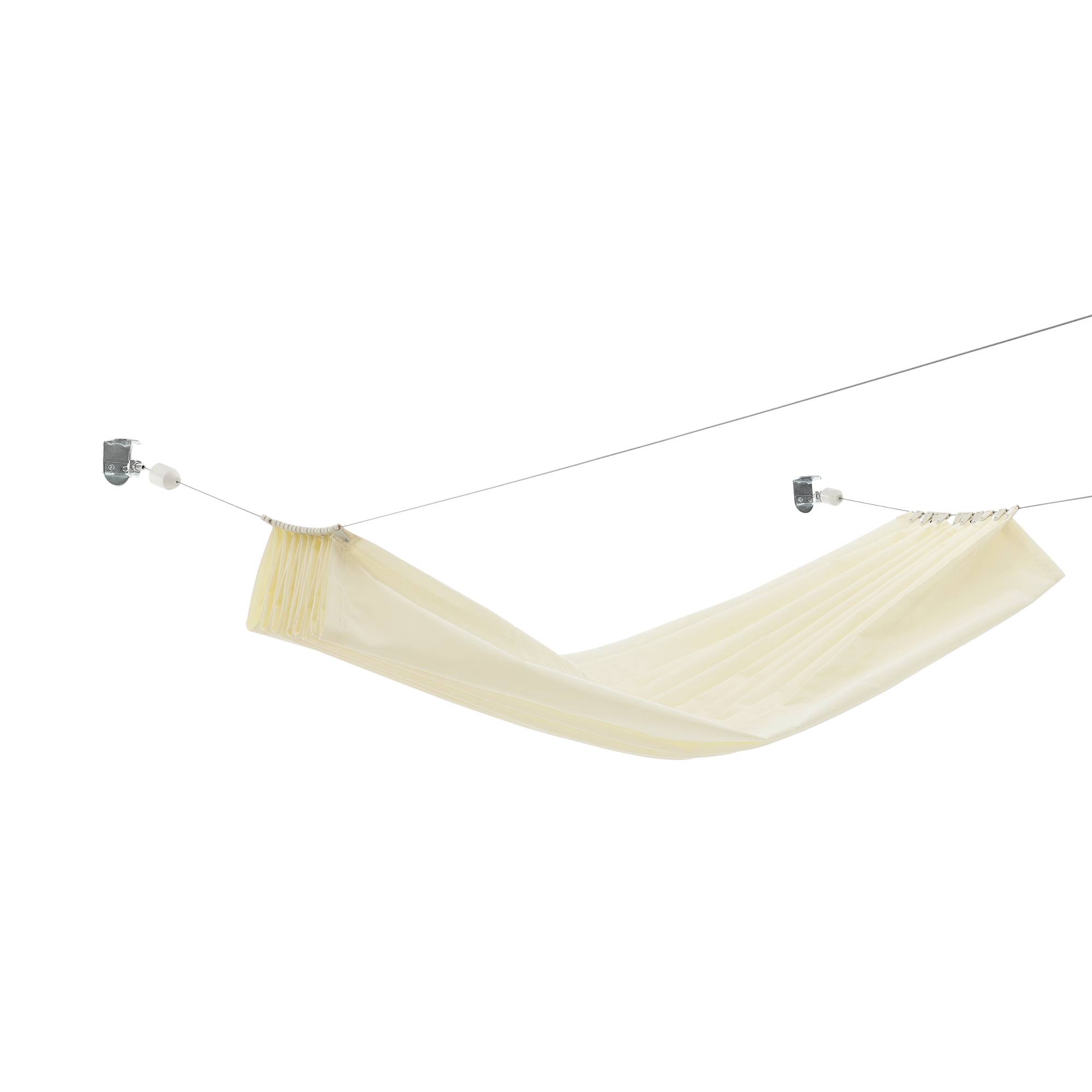 Voile d'Ombrage Rétractable Braga SPF 50 Hydrofuge 140 x 420 cm Beige [en.casa] - Image 2