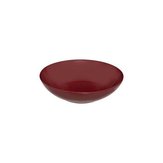 Lot de 6 assiettes creuses - Colorama - D 22 cm - Rouge foncé - Image 2