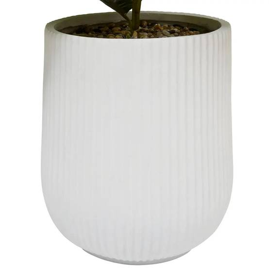Hortensia Artificielle en Pot "Mika" 100cm Blanc - Image 2