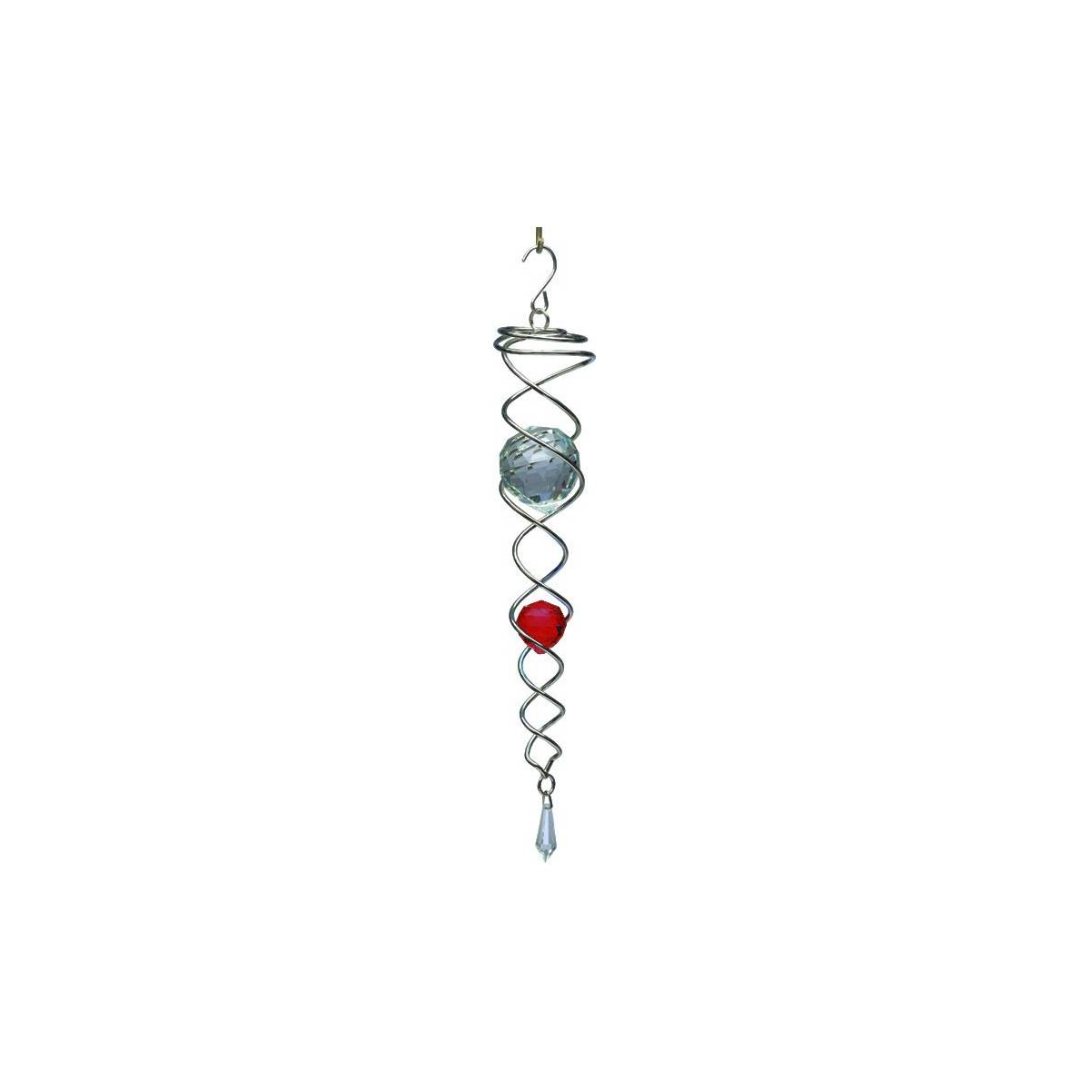 Mobile à vent design Crystal Tail Spin-Art Spinners - Image 1