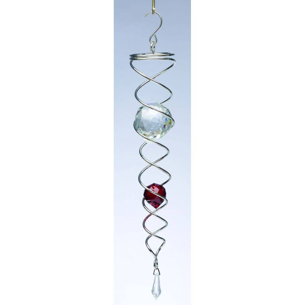 Mobile à vent design Crystal Tail Spin-Art Spinners - Image 2