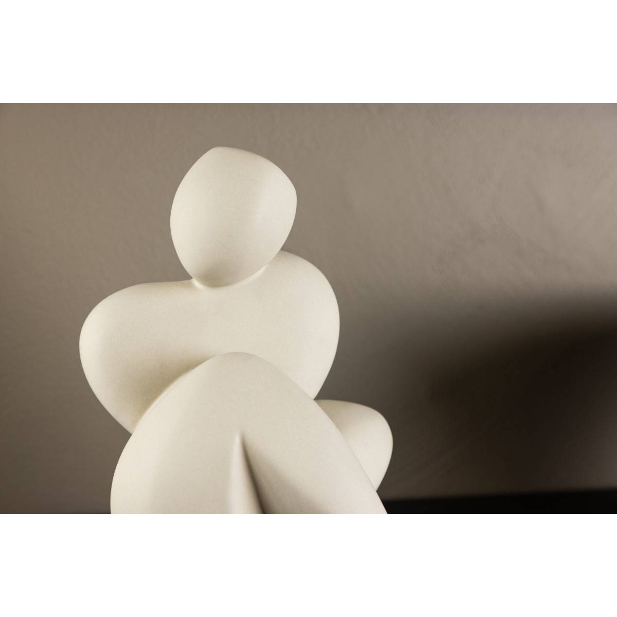 Venture Home - Statue en grès Floda Gris clair - Image 7