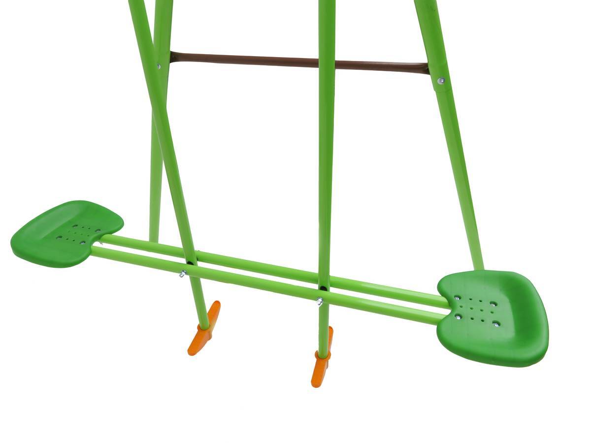 Portique Acier "mano" - 1,96m - 4 Agrès -habitat Et Jardin - Image 4