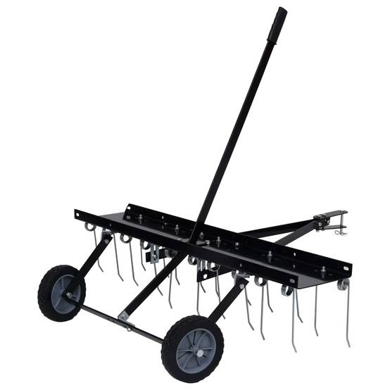 PANGIVO - Scarificateur pour tondeuse autoportée acier noir 102 x 85 x 37 cm - PANGIVO - Image 2