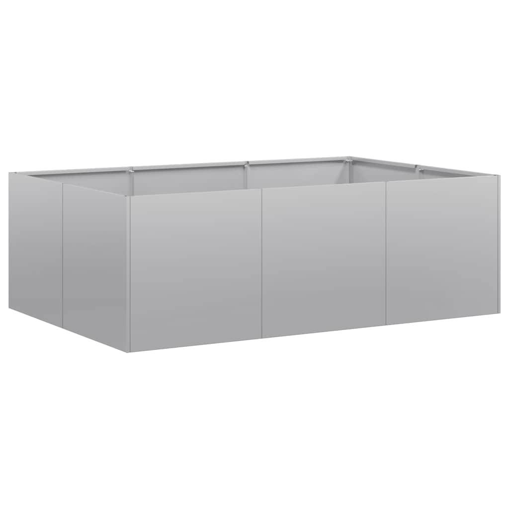 ComfortXL - Grande jardinière rectangulaire Acier Galvanisé jardin 120x80 cm – ComfortXL Outdoor Living - Image 2