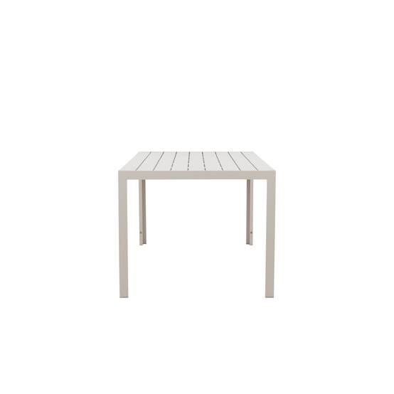 Paris Prix - Table de Jardin "Mirko" 205cm Beige - Image 7