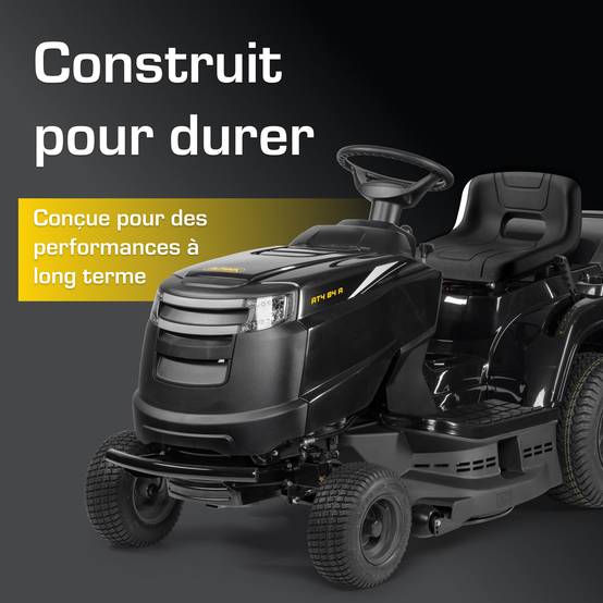 Alpina - Tracteur AT4 84 A, moteur 352 cc, collecteur 200 L, kit mulching - ALPINA - Image 5