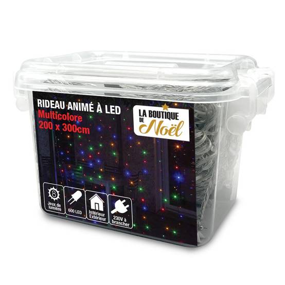 Sans Marque - Rideau lumineux électrique à LED - Image 9