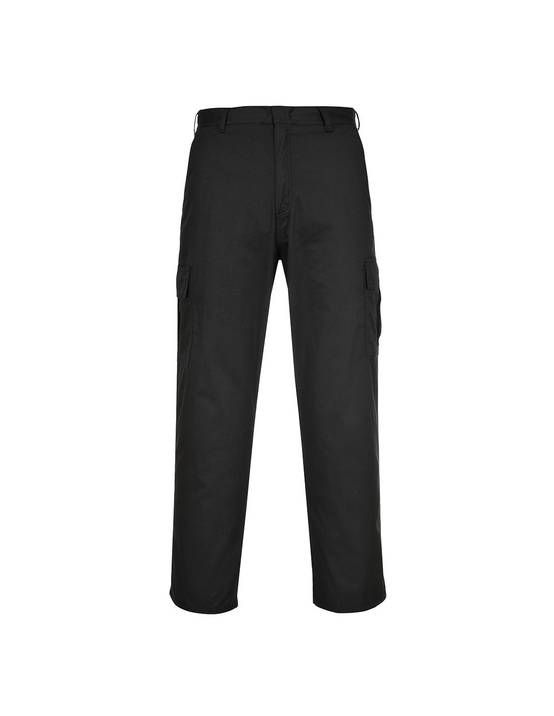 Portwest Pantalon Combat Femme – Noir – Taille XXL – Modèle C099 – Résistant Et Confortable Pour Travail Quotidien