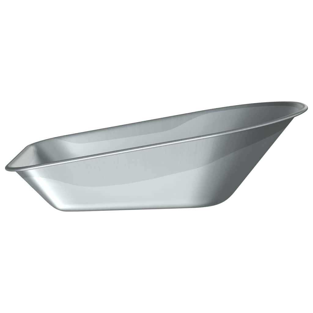 PANGIVO - Plateau de brouette acier argenté 90 x 63 x 28 cm - PANGIVO - Image 6