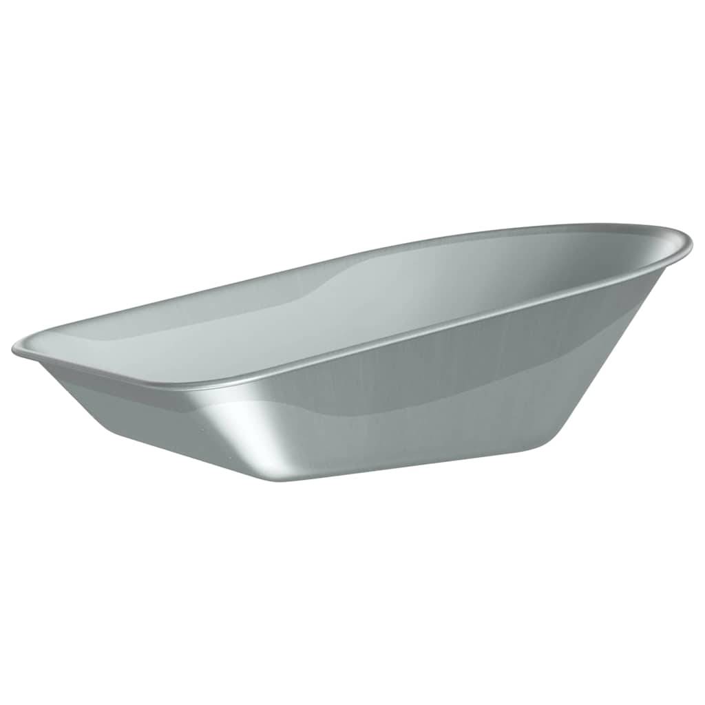 PANGIVO - Plateau de brouette acier argenté 90 x 63 x 28 cm - PANGIVO - Image 2