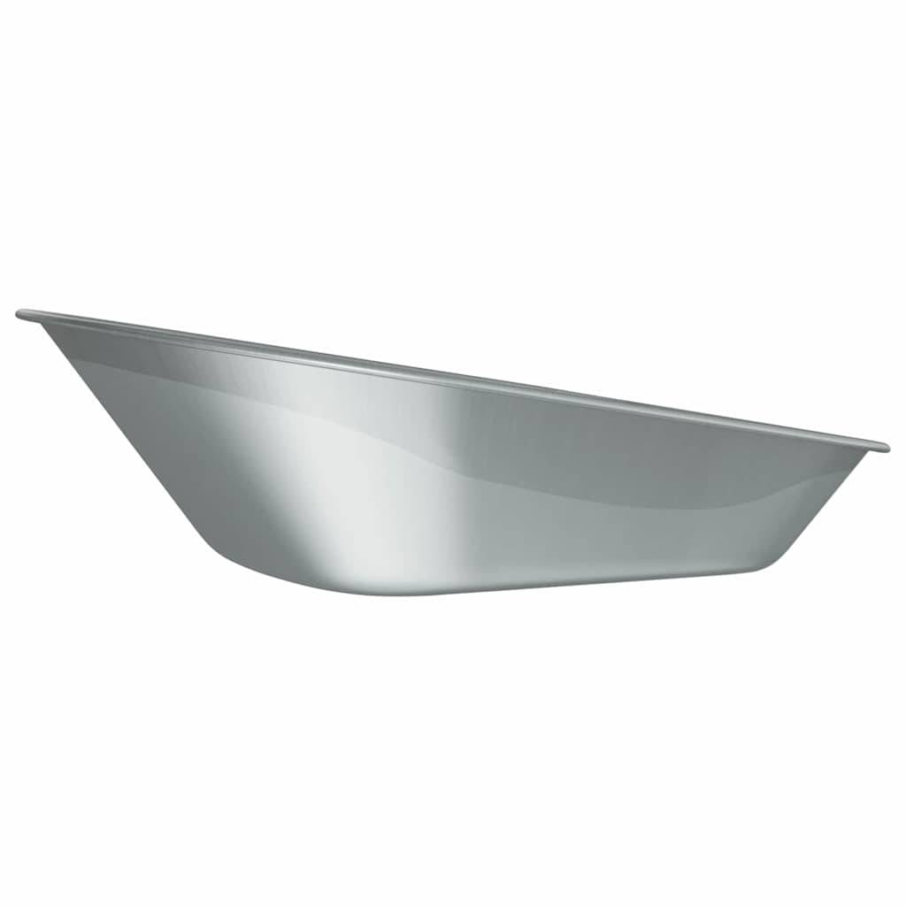 PANGIVO - Plateau de brouette acier argenté 90 x 63 x 28 cm - PANGIVO - Image 7