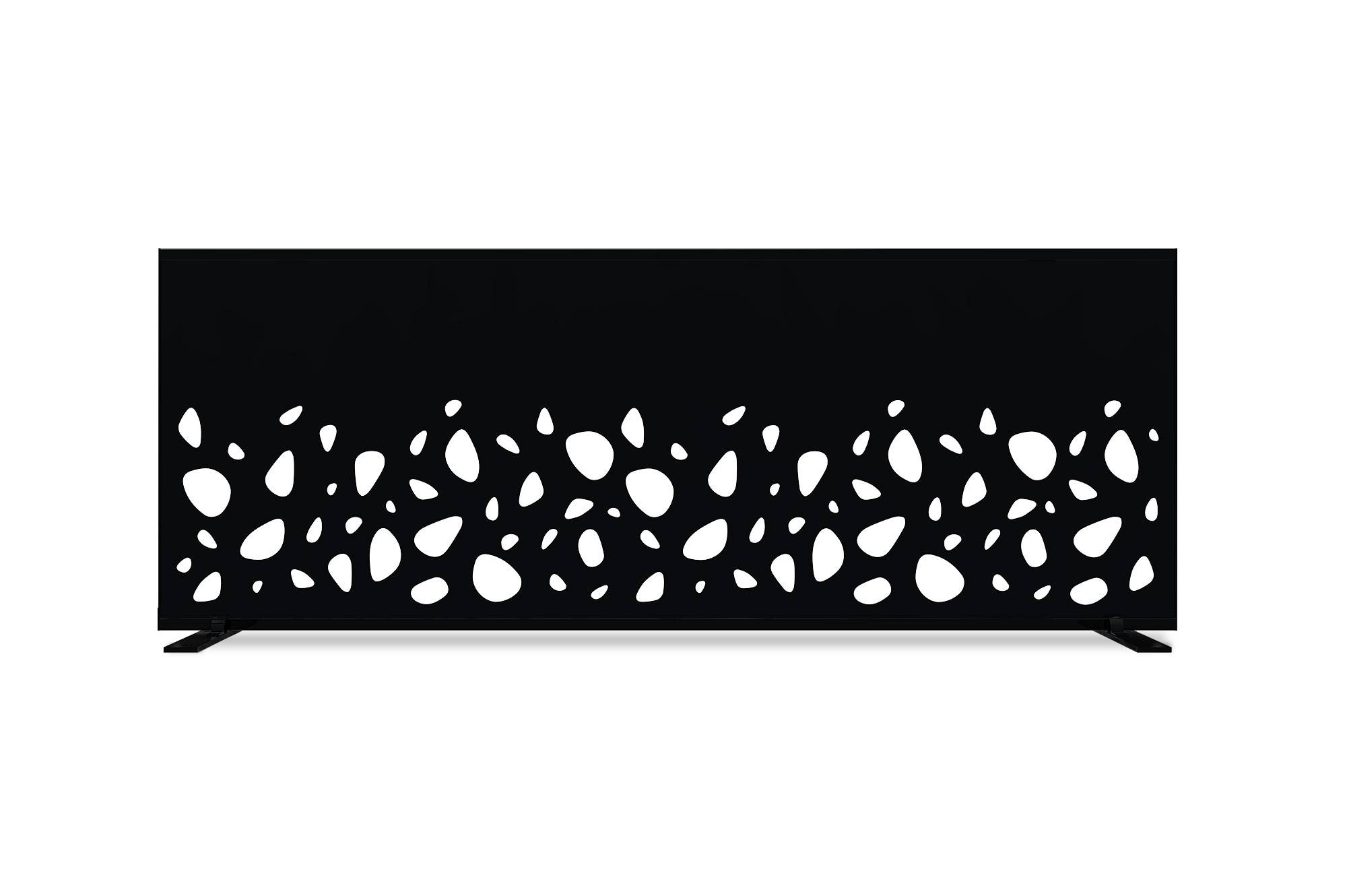 Casanoov Lot de 3 panneaux décoratifs SUNNY Noir H.160 cm motifs côté gauche - Image 8