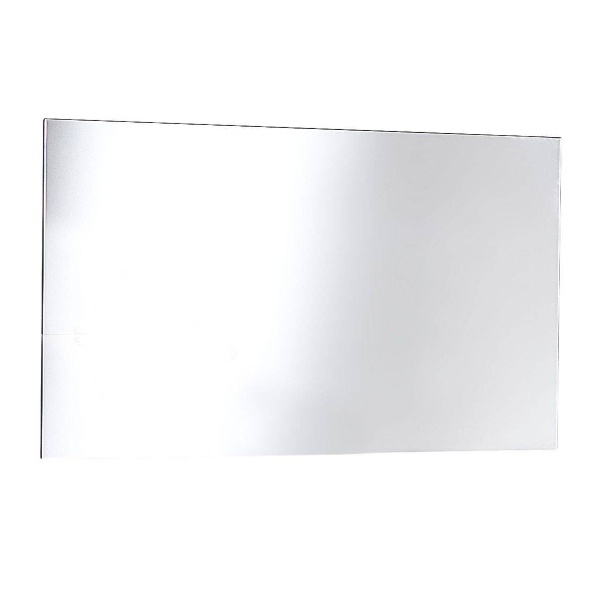 Miroir rectangulaire 60x90cm chant noir - FEODOR - Image 1