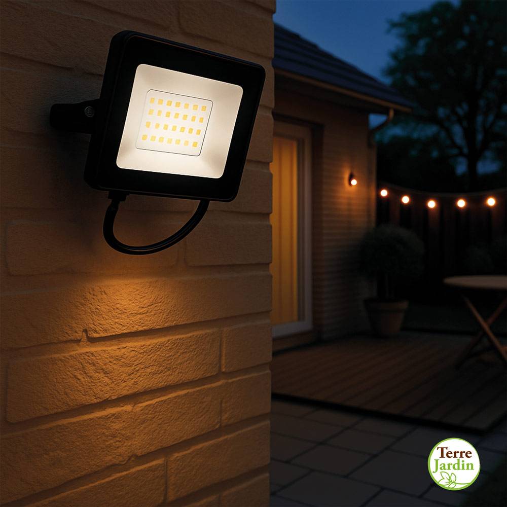 Terre Jardin - Projecteur extérieur LED 1600 lumens IP65 - TERRE JARDIN - Image 3