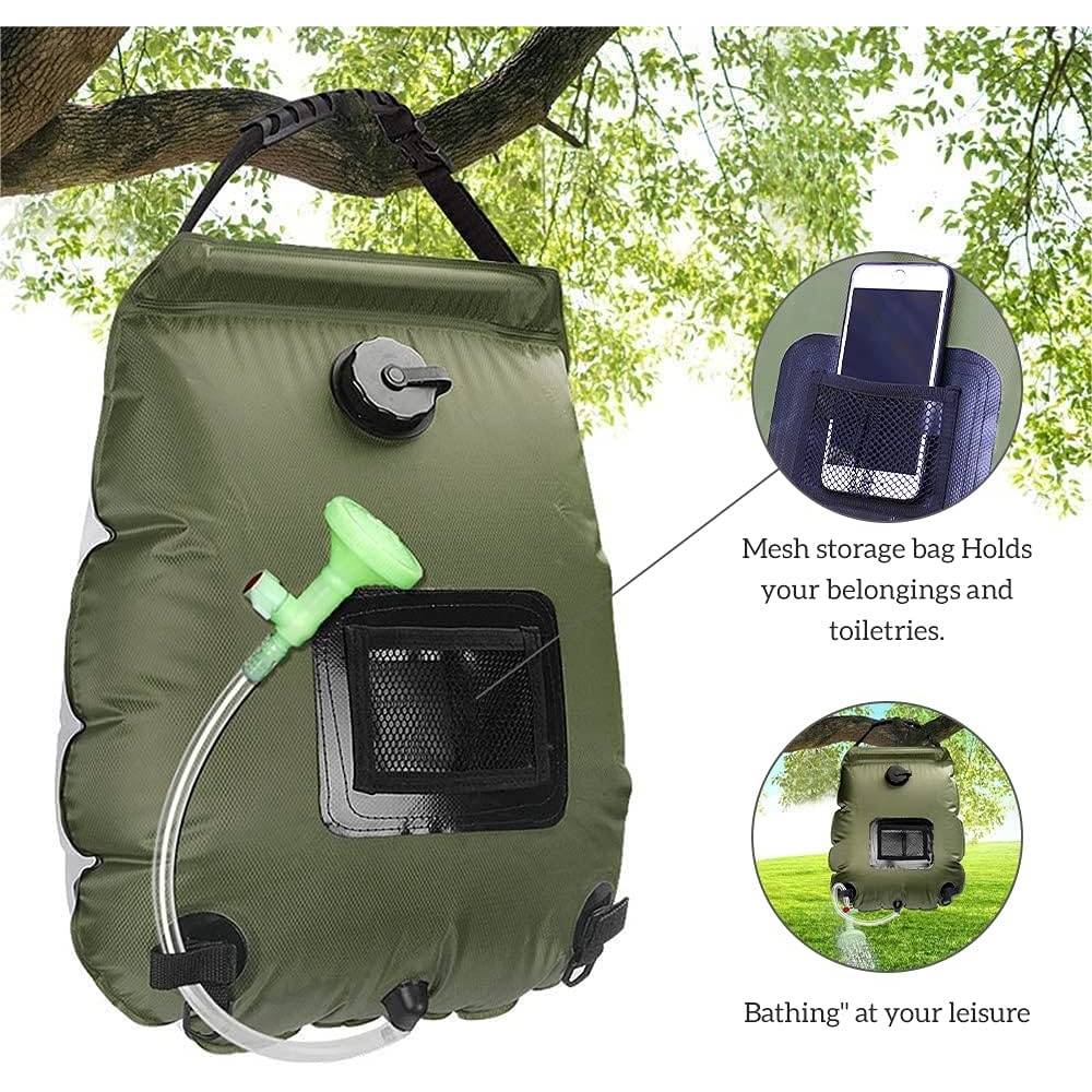 Douche dexterieur-Douche solaire portable 20L avec thermomètre intégré - Living123 - Image 7