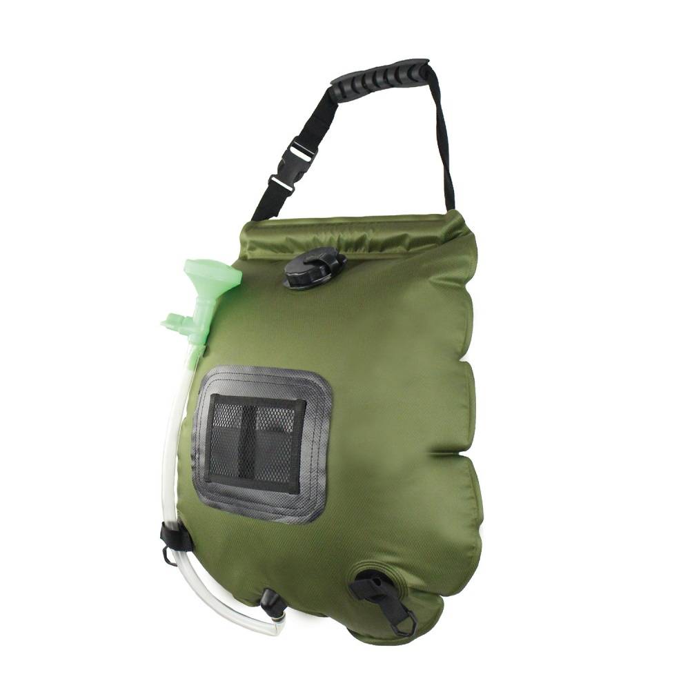 Douche dexterieur-Douche solaire portable 20L avec thermomètre intégré - Living123 - Image 3