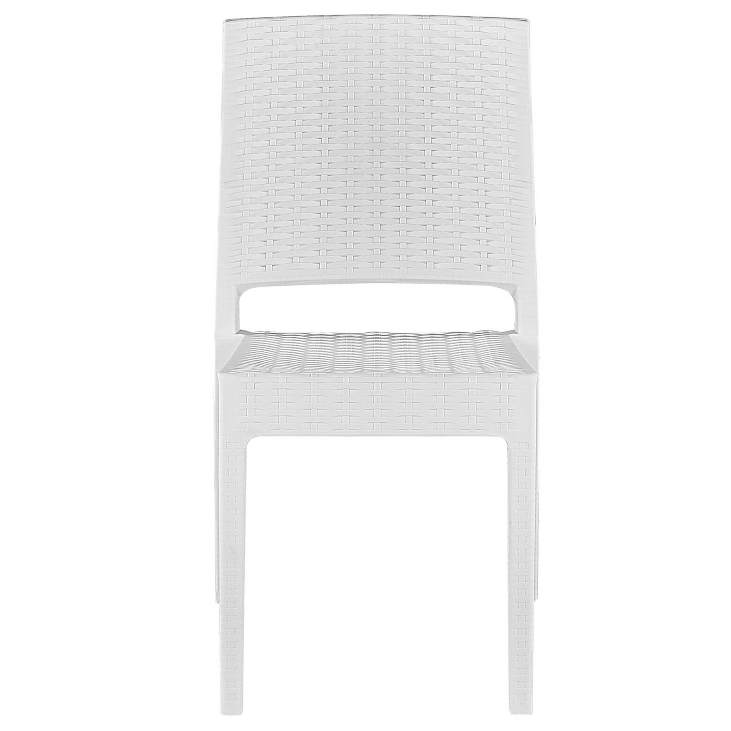 Beliani - Set de salle à manger Matière synthétique Blanc FOSSANO Beliani - Image 3