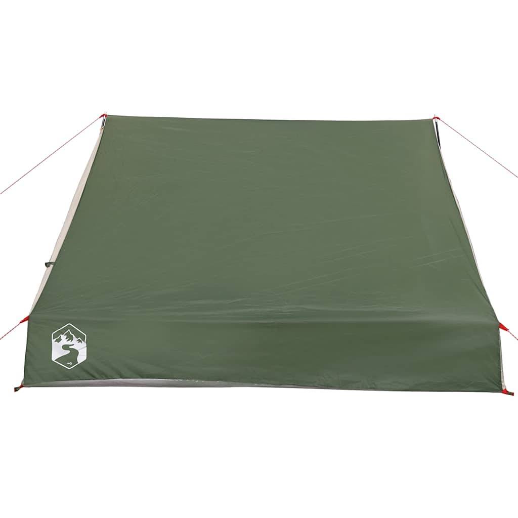 Tente Canadienne 2 Places Polyester Imperméable Légère pour Randonnée Trekking Vert – ComfortXL Outdoor Living - Image 9