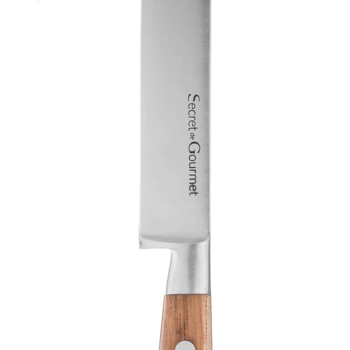 Couteau à Trancher "Elegancia" 33cm Naturel - Image 2