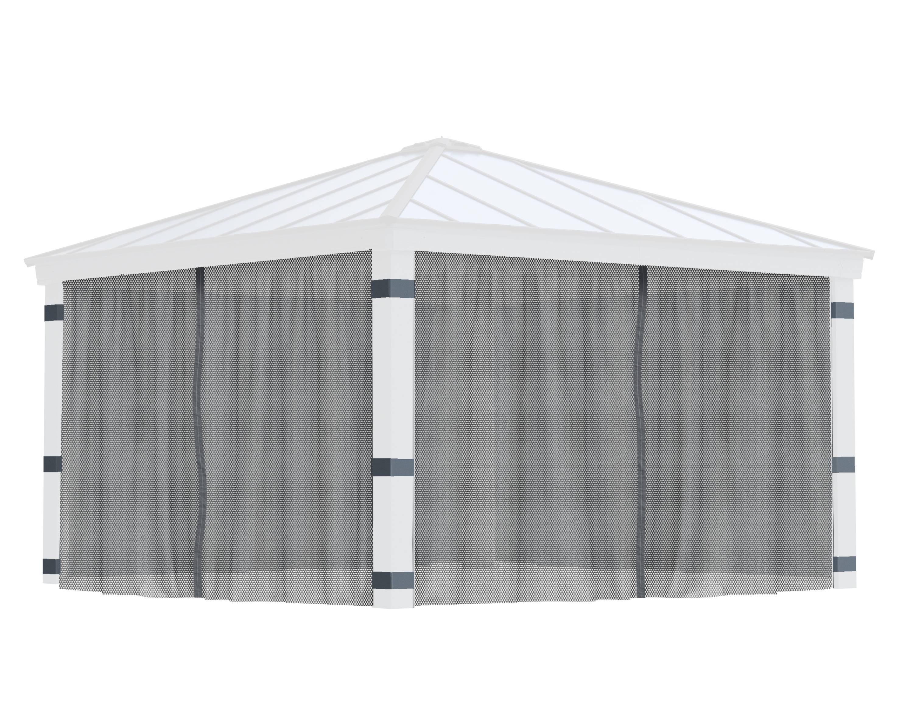Canopia - KIT MOUTIQUAIRE POUR TONNELLE DALLAS 4,3x4,3 - Image 1