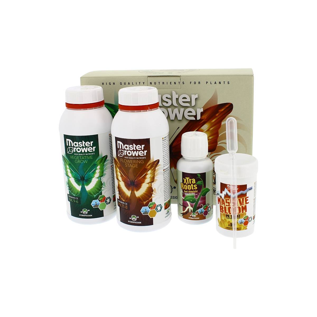 Kit engrais MASTER GROWER - Hydropassion - Image 1