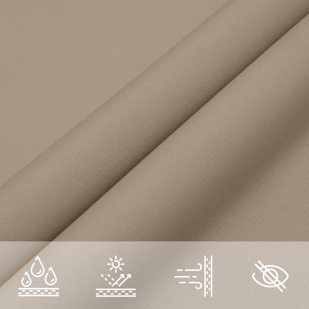 Voile de parasol - accessoire parasol - Tissu de remplacement pour parasol tissu oxford rectangulaire 2x4,5 m taupe - MEUBLE PRO - Image 8